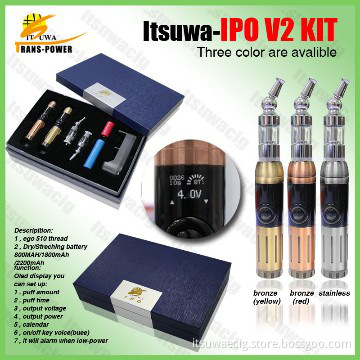 itsuwa e-cigarette with multi-funtion IPO V2 kit